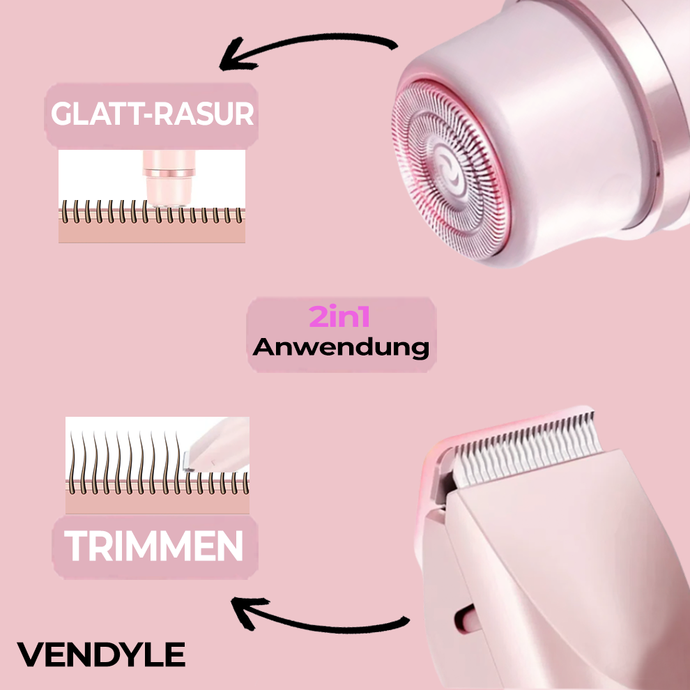 Vendyle™ 2-in-1 Women's body razor